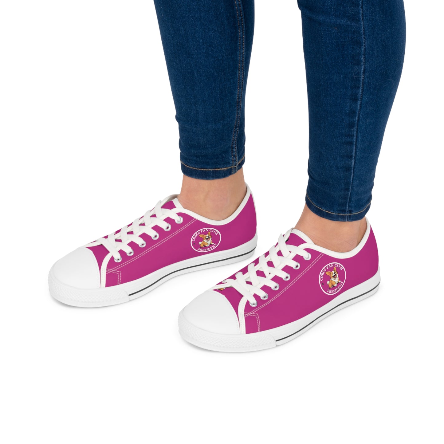 Fan Club President - Women's Low Top Sneakers