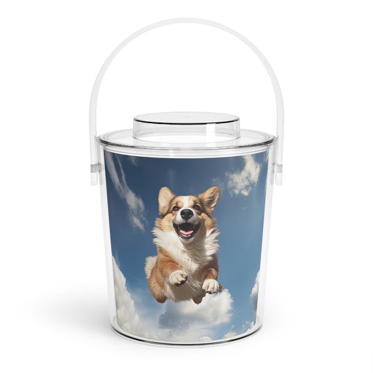 Super Corgi - Ice Bucket with Tongs