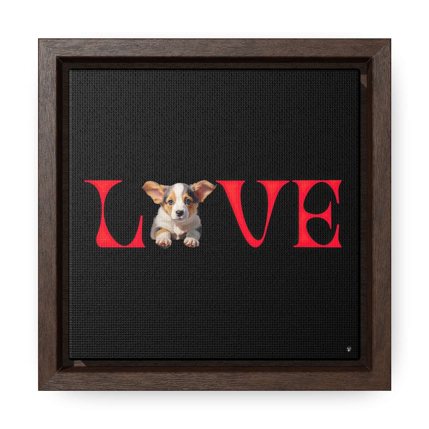 LOVE - Framed on Canvas