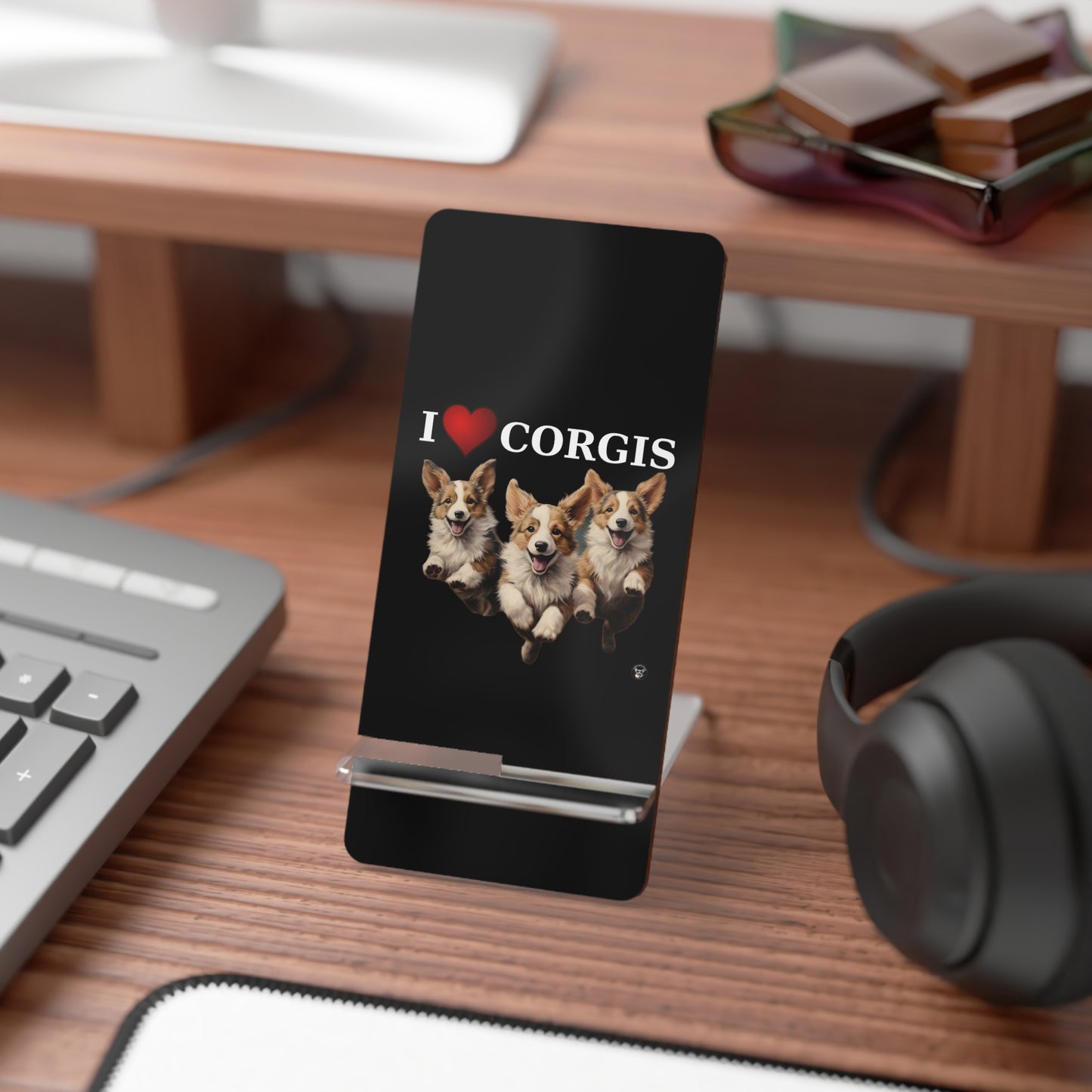 I Heart Corgis - Phone Stand