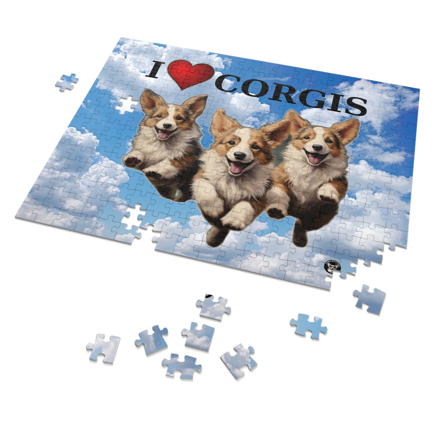 I Heart Corgis - Jigsaw Puzzle