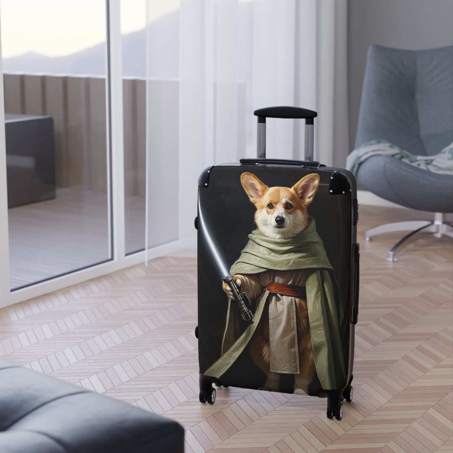 Jedi Corgi - Suitcase