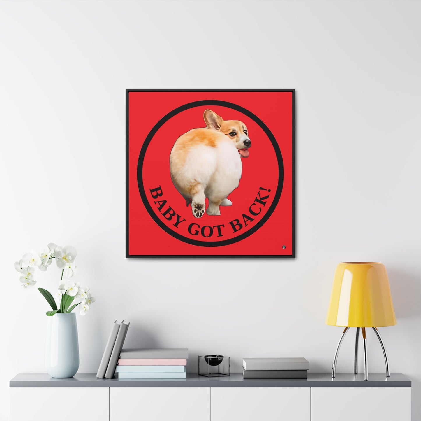 Baby Got Back - Framed on Canvas