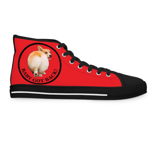 Baby Got Back - Women's High Top Sneakers