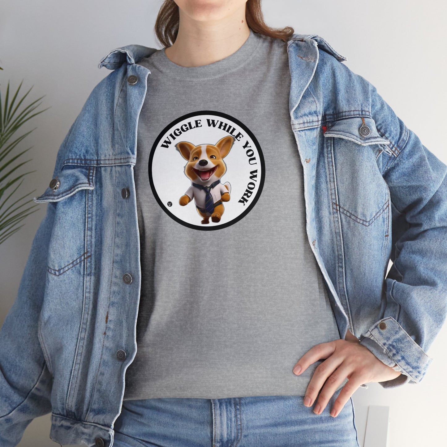 Wiggle While You Work - Unisex Heavy Cotton Tee