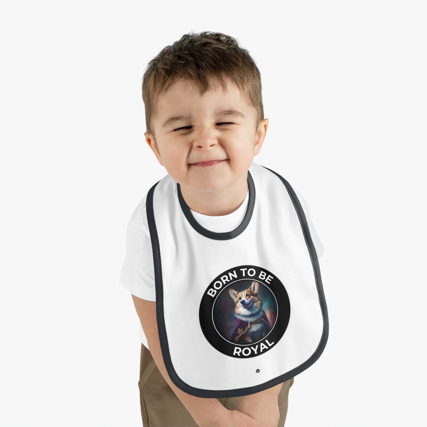 Born To Be Royal - Baby Bib