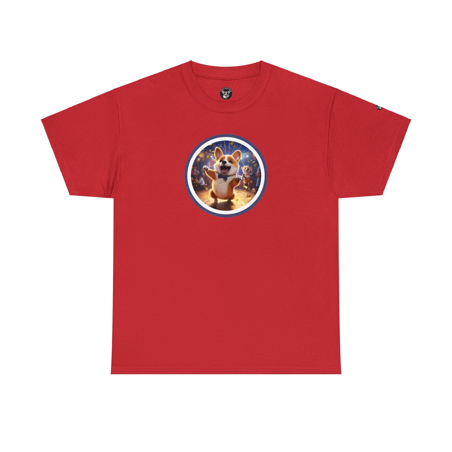 Boogaloo Corgi - Unisex Heavy Cotton Tee