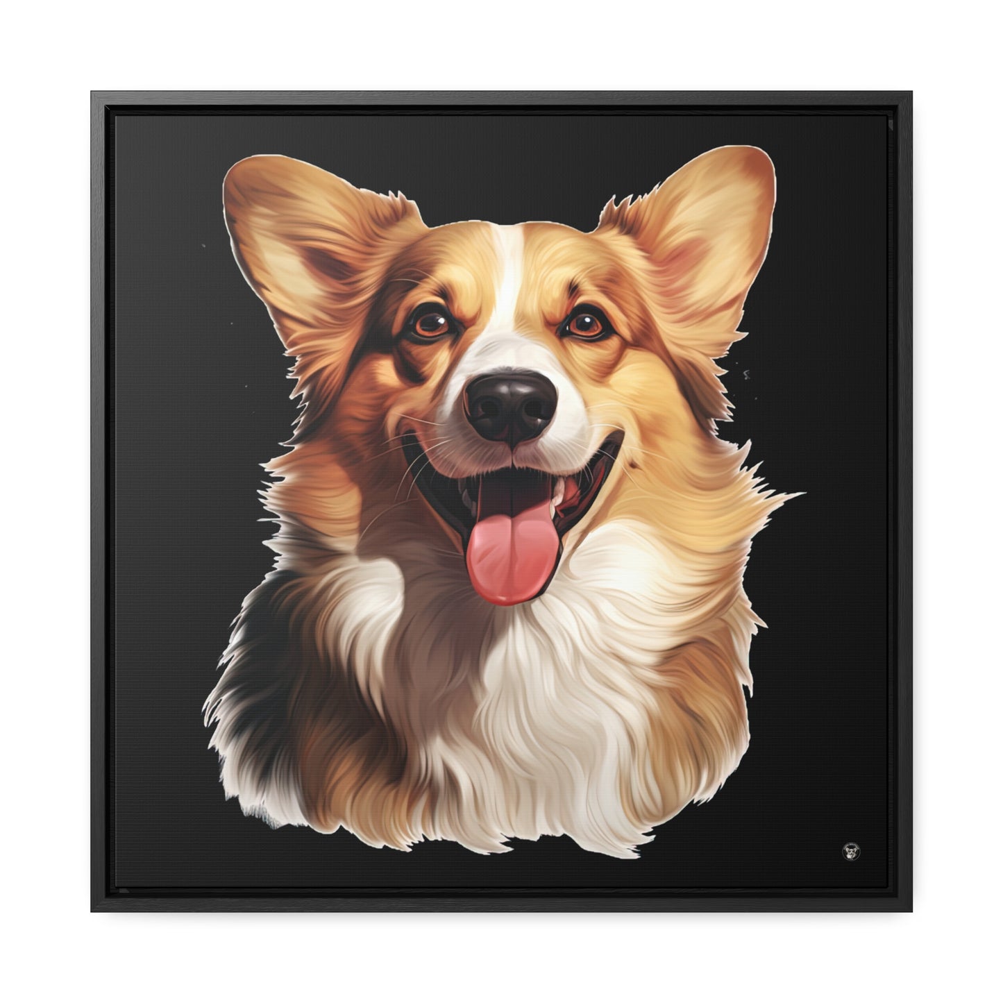 The Celebrity - Framed on Canvas
