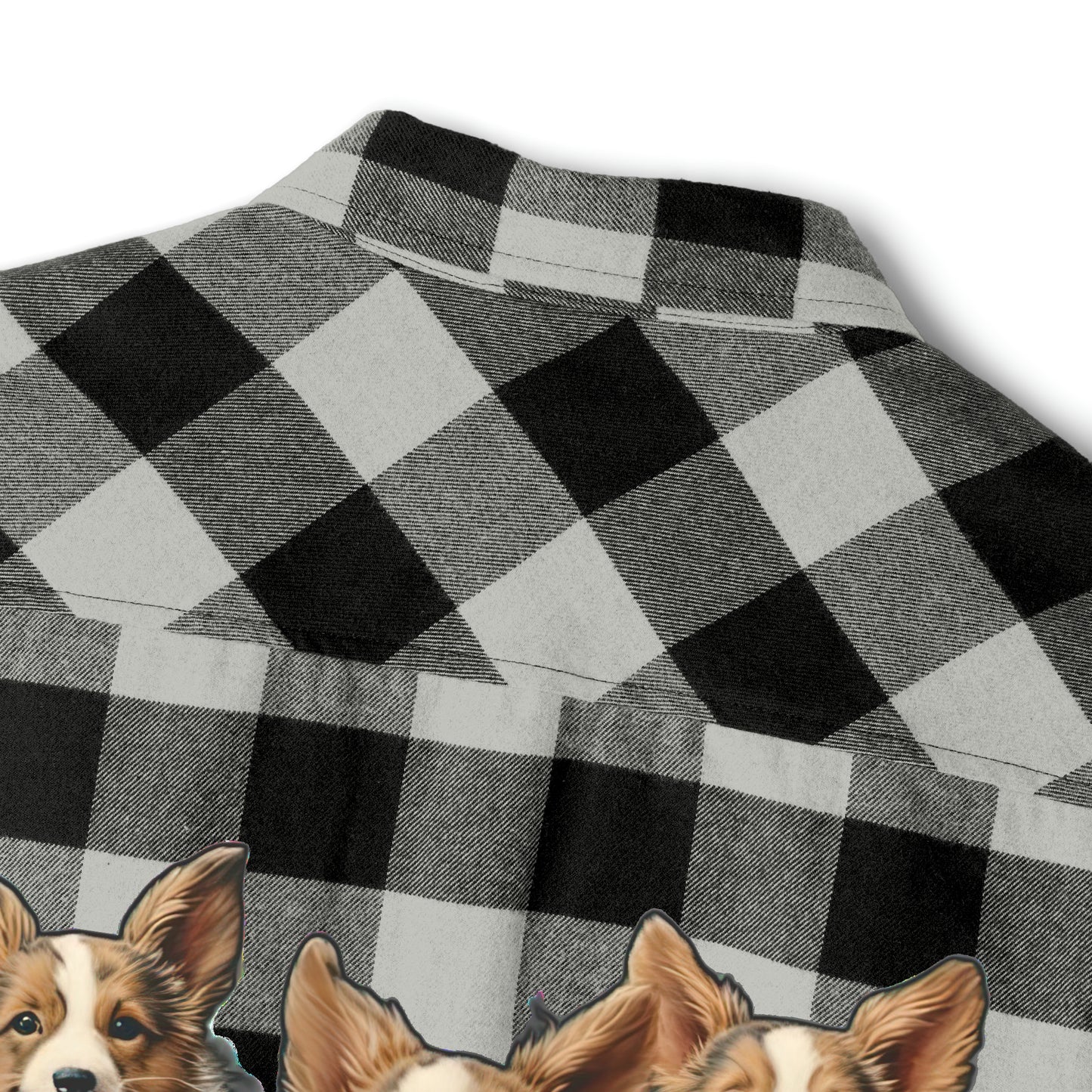 Corgi Enthusiasm - Flannel Shirt