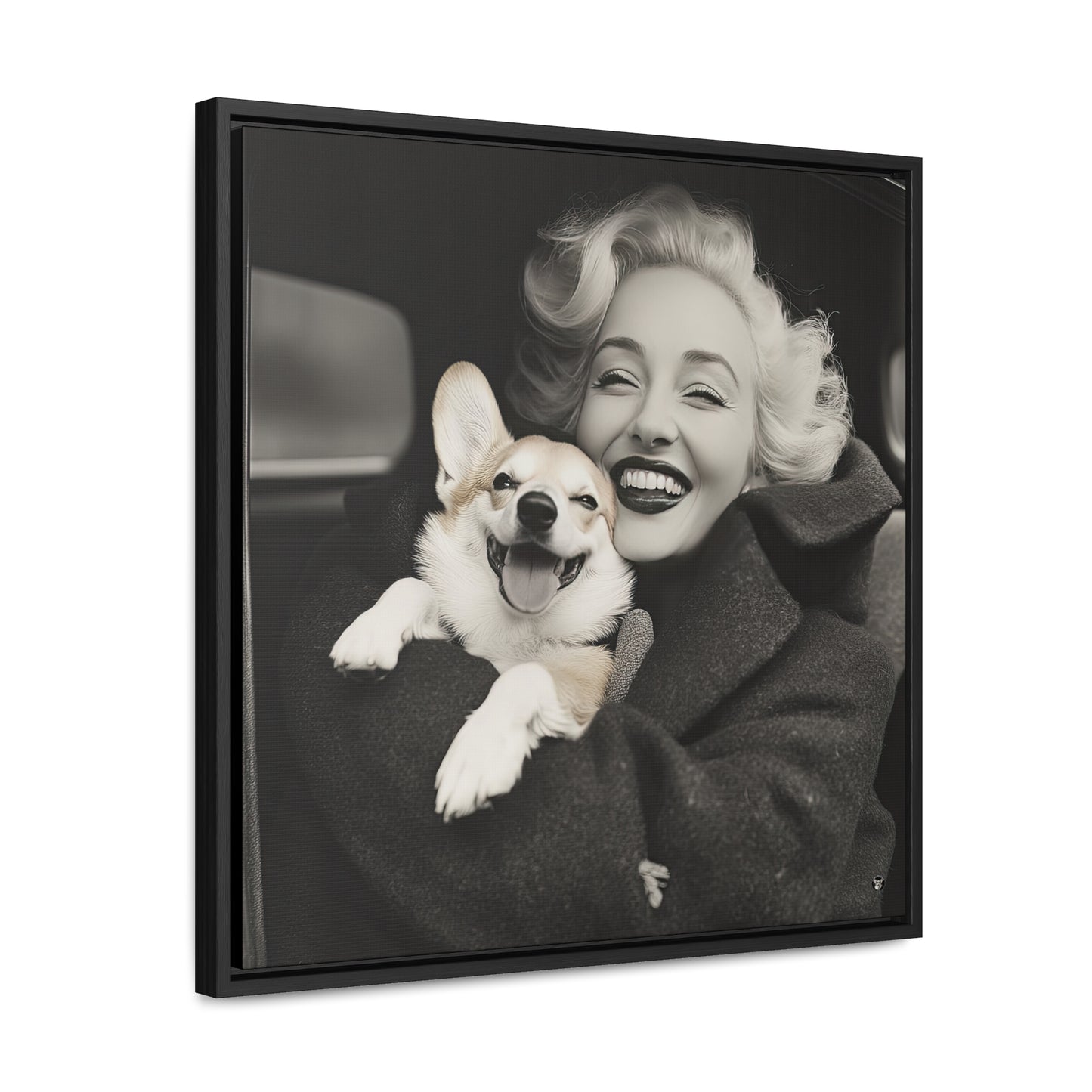 Marilyn's Bestie - Framed on Canvas