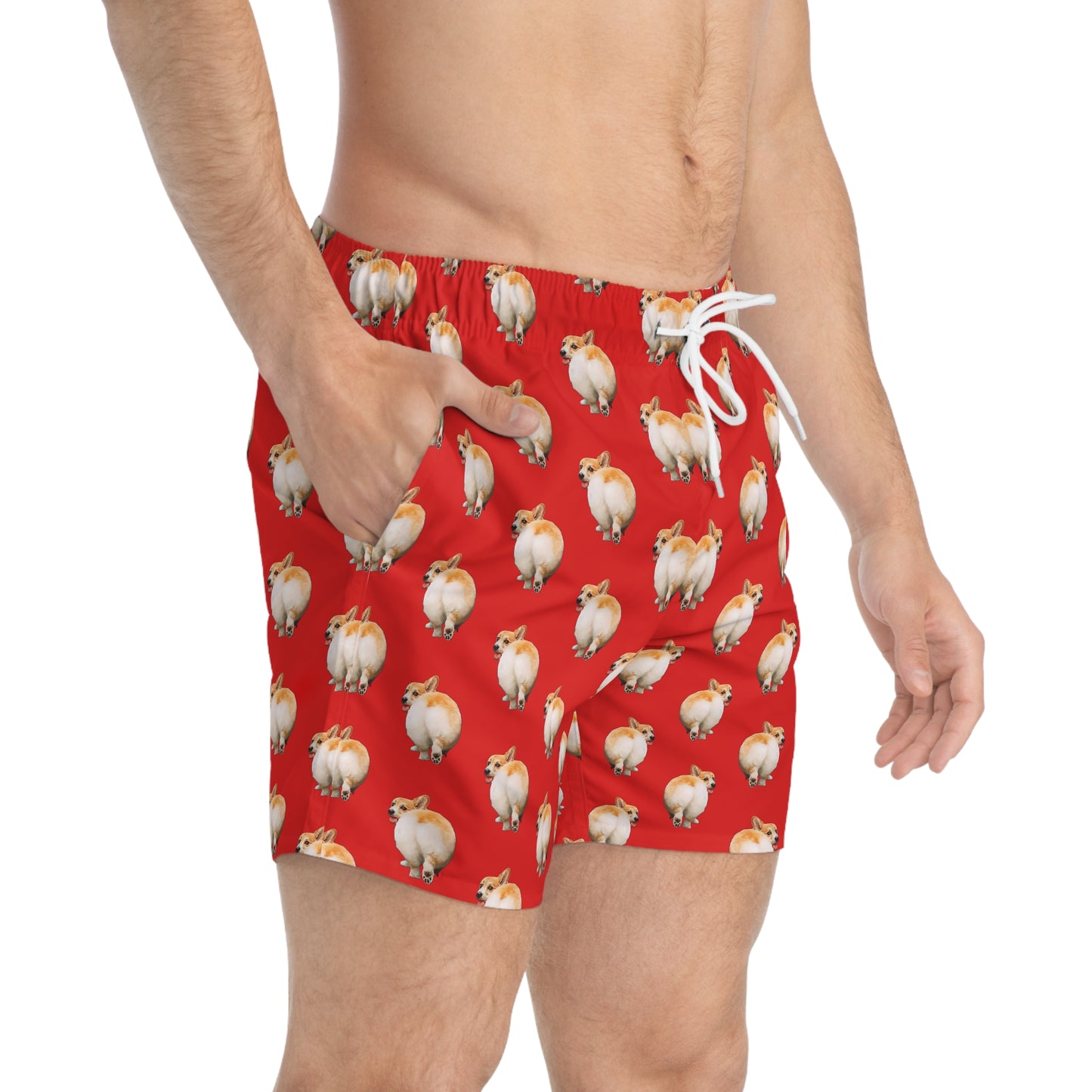 Baby Got Back Swim Trunks