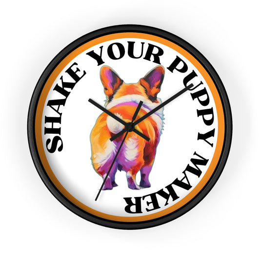 Shake Your Puppy Maker - Wall Clock