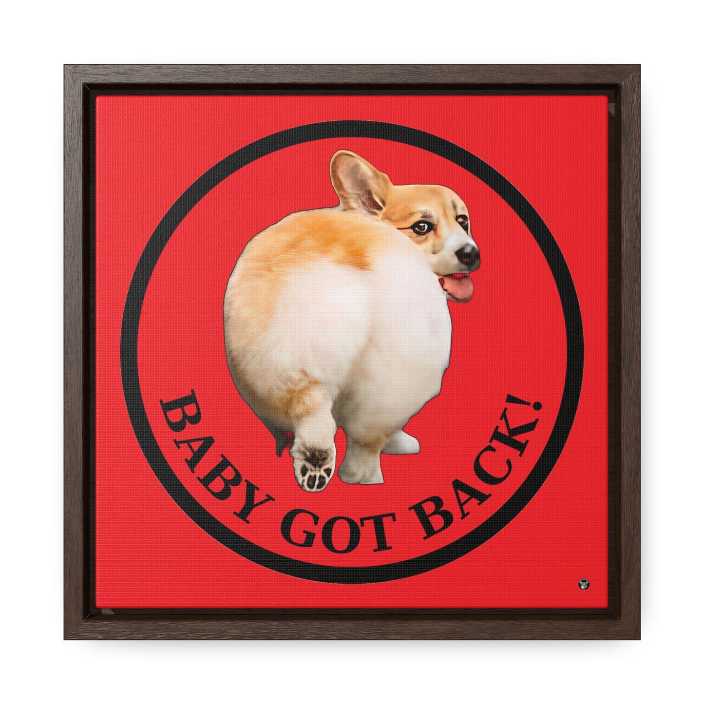 Baby Got Back - Framed on Canvas