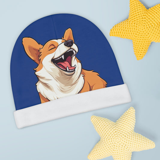 Comical Corgi - Baby Beanie