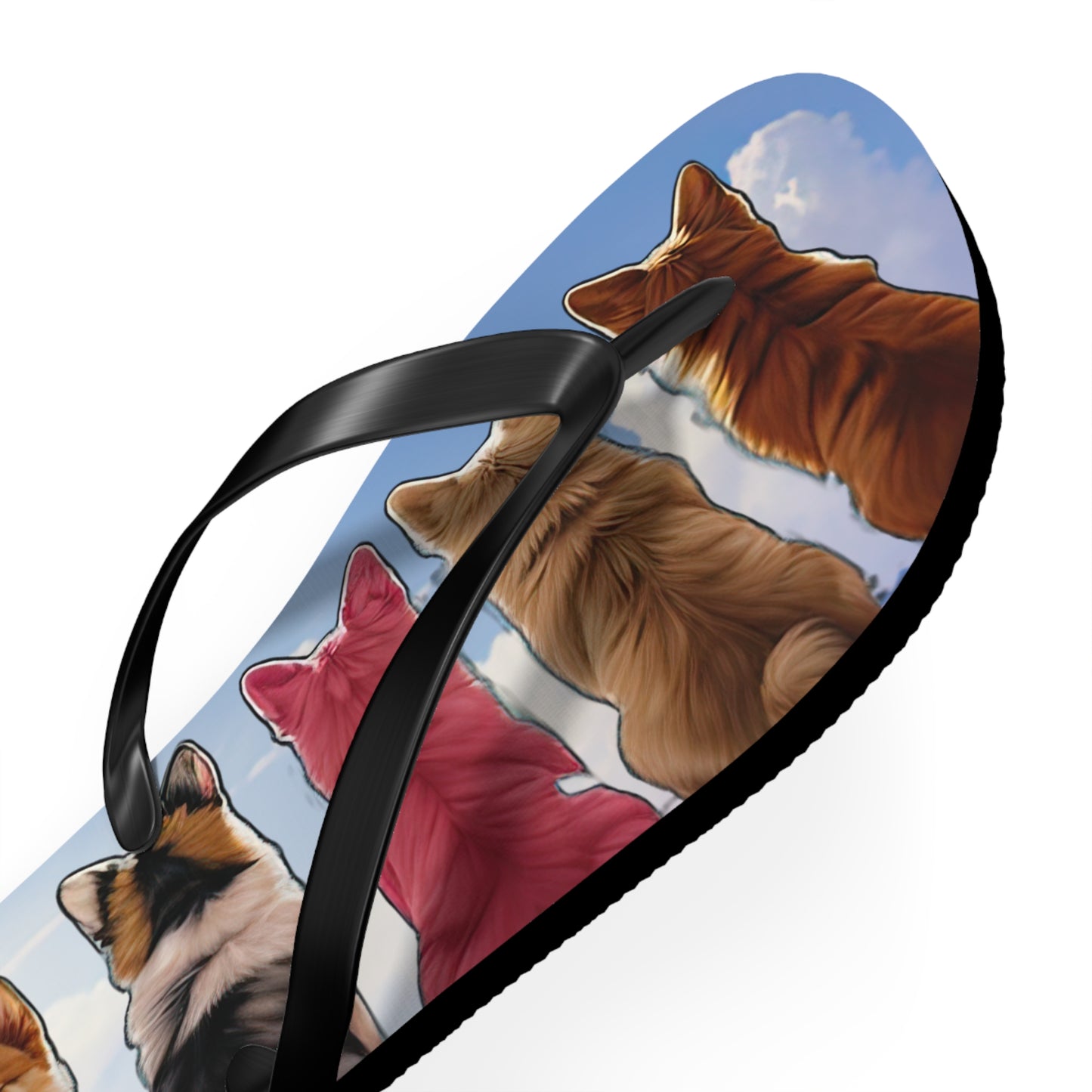 Corgi Lake Flip-Flops