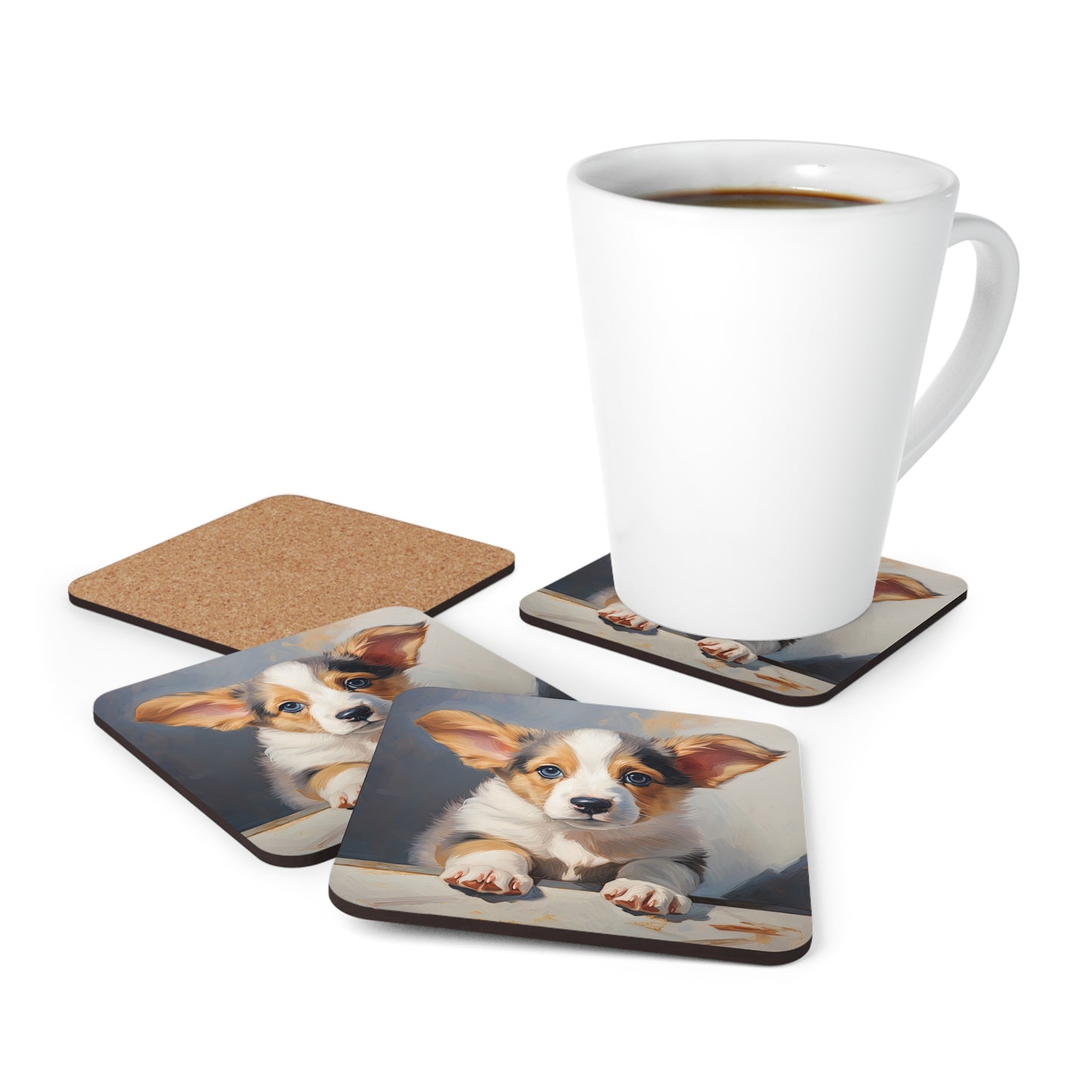 Puppy Portrait - Coasters