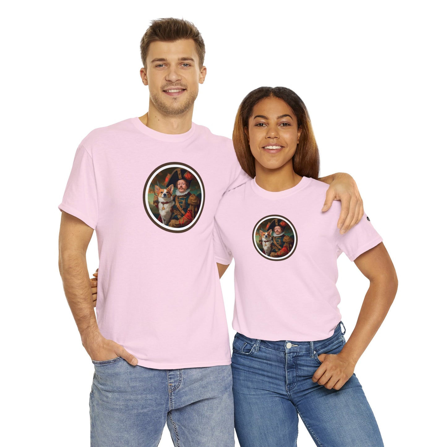 First Royal Corgi - Unisex Heavy Cotton Tee