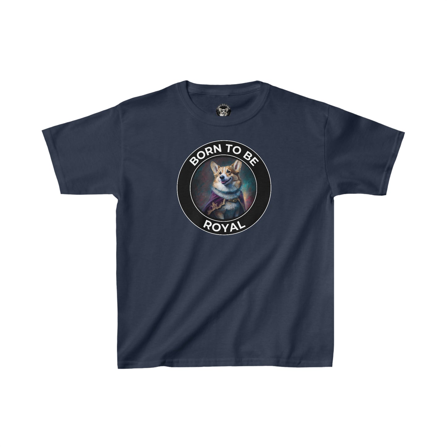 Born To Be Royal - Kids Heavy Cotton Tee