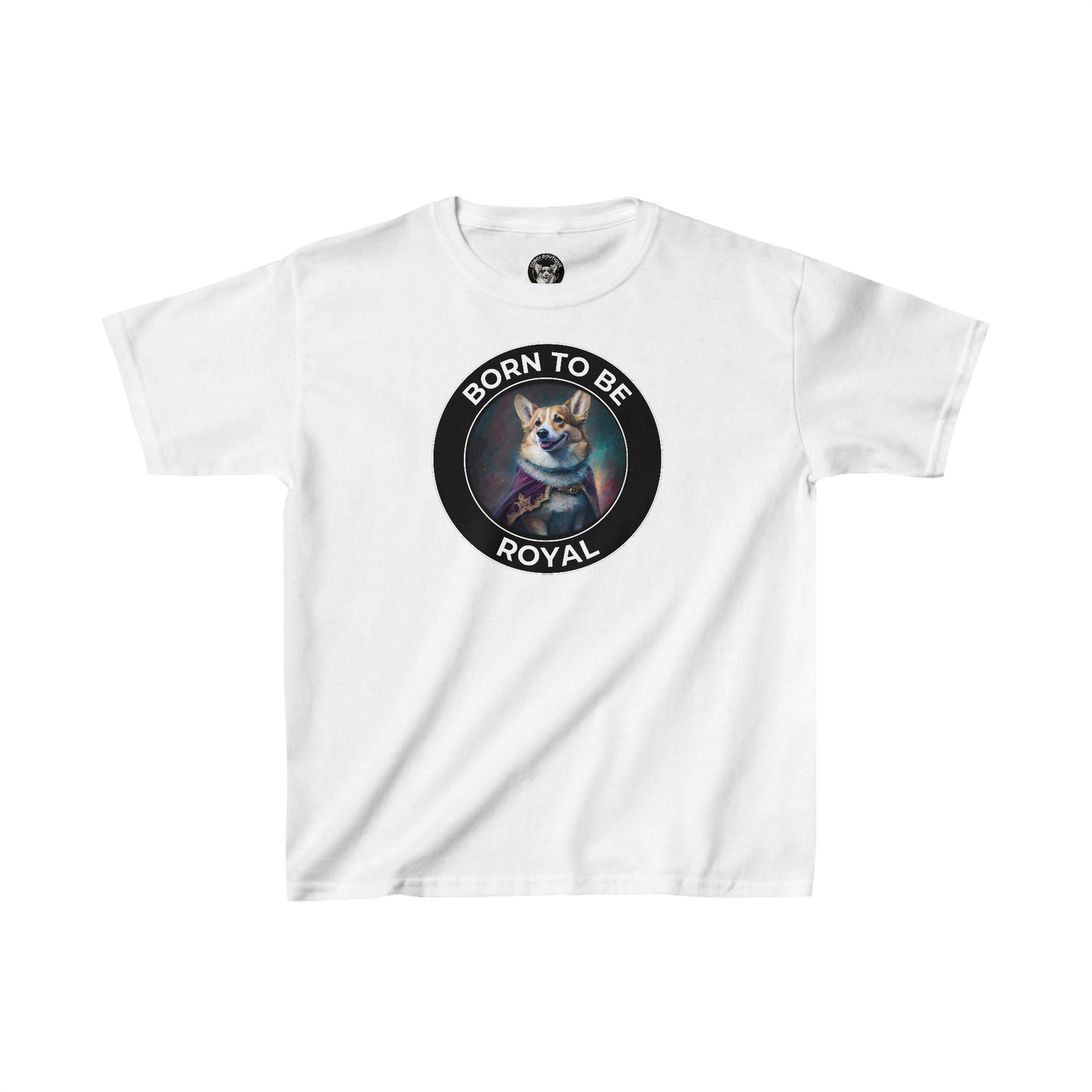 Born To Be Royal - Kids Heavy Cotton Tee