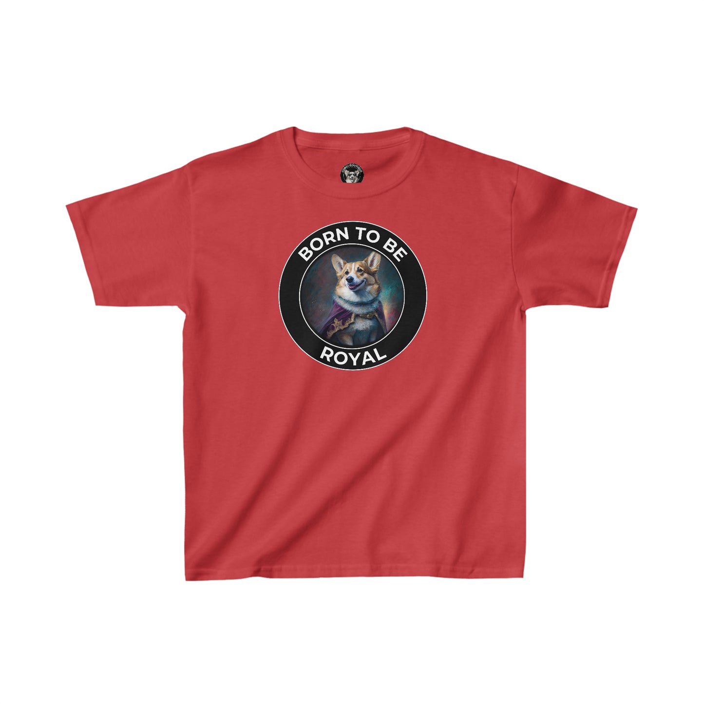 Born To Be Royal - Kids Heavy Cotton Tee