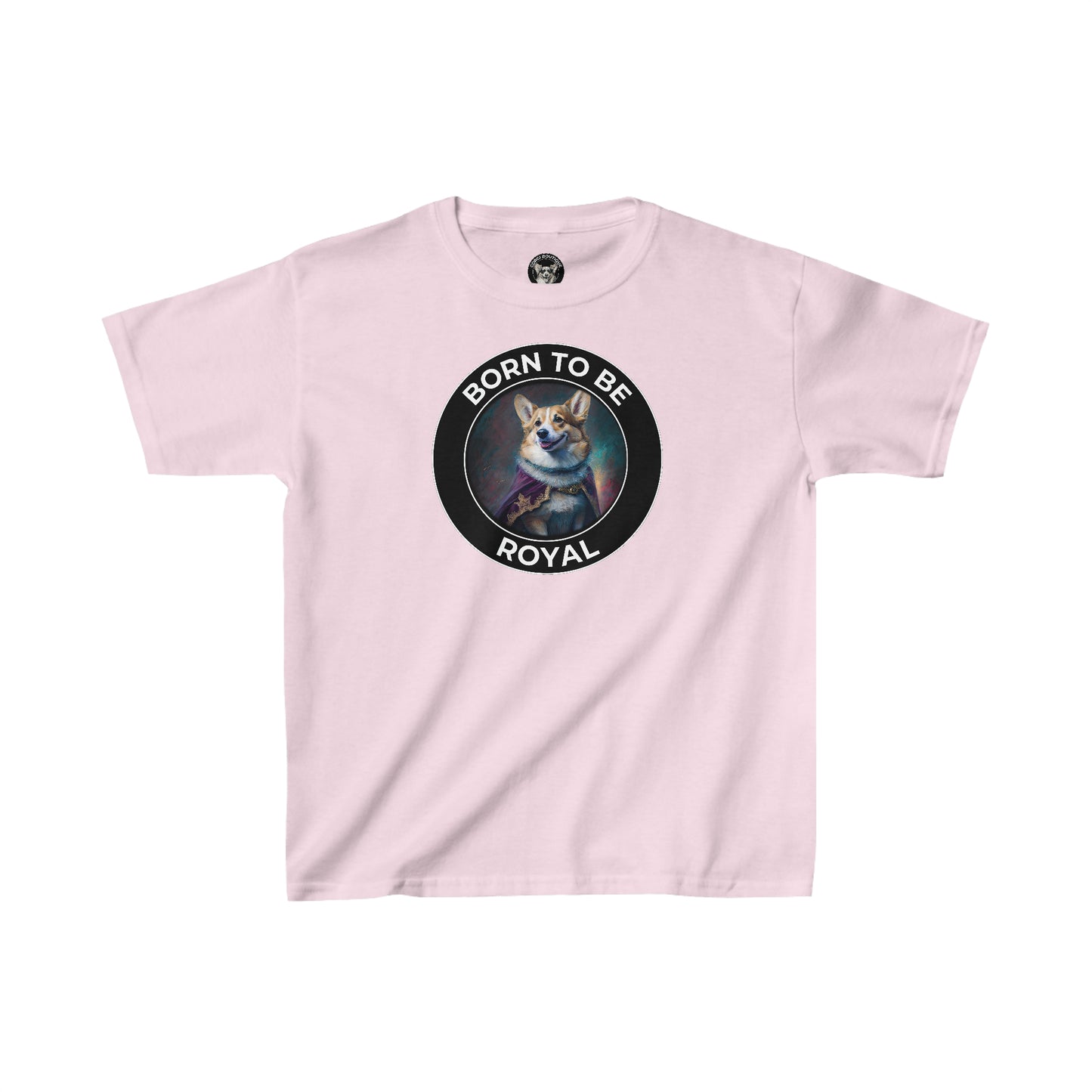 Born To Be Royal - Kids Heavy Cotton Tee