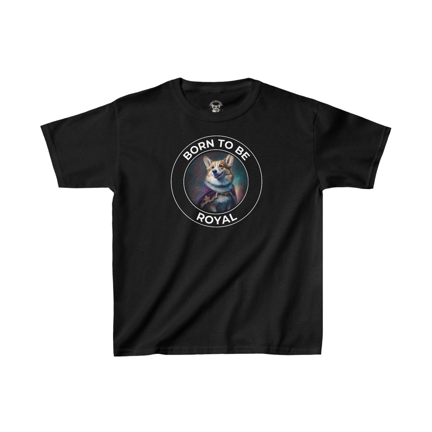 Born To Be Royal - Kids Heavy Cotton Tee