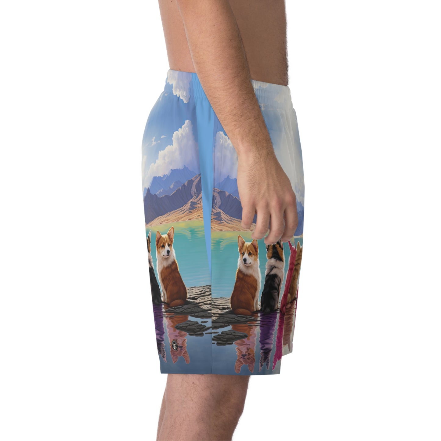 Corgi Lake - Board Shorts
