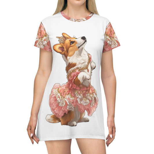 Robe T-shirt Princesse Corgi