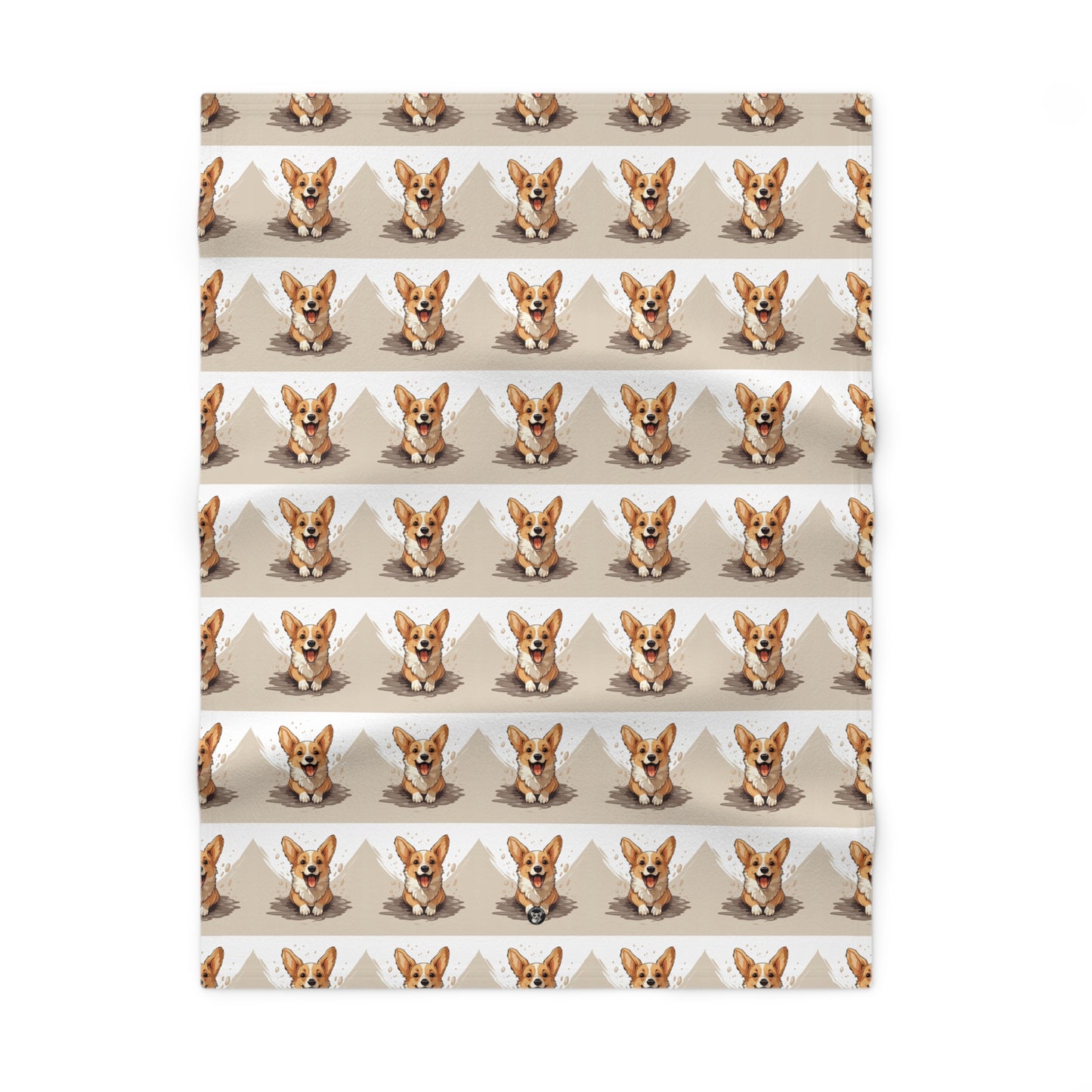 Corgi Cuteness Mosaic - Baby Blanket