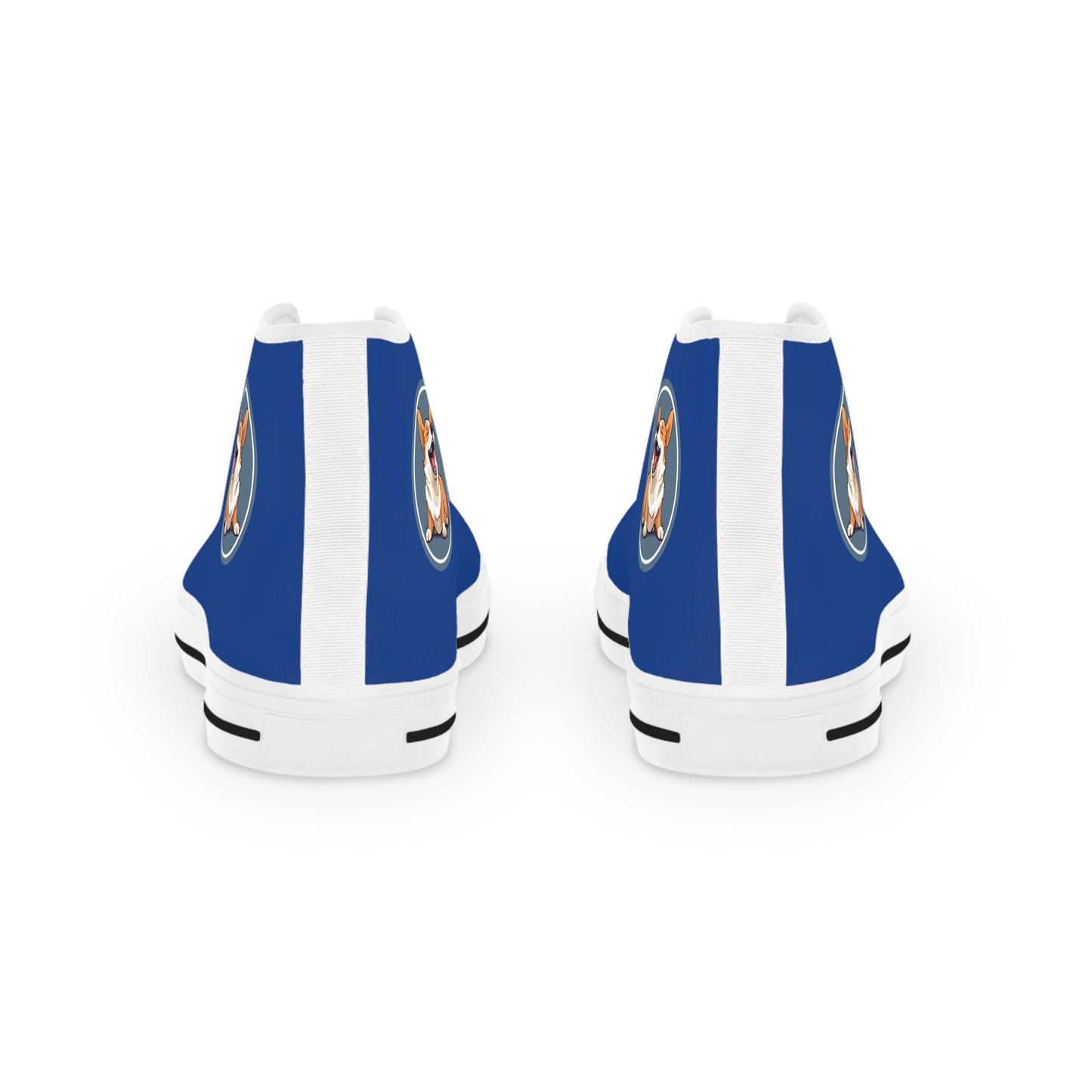 Comical Corgi - Men's High Top Sneakers