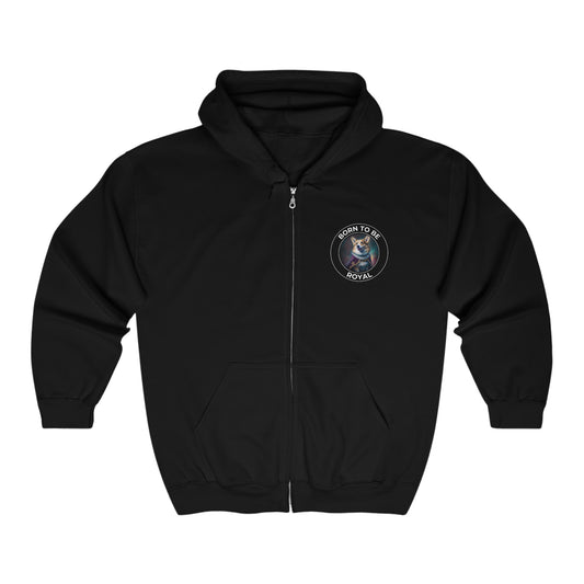 Born To Be Royal - Zip Hoodie