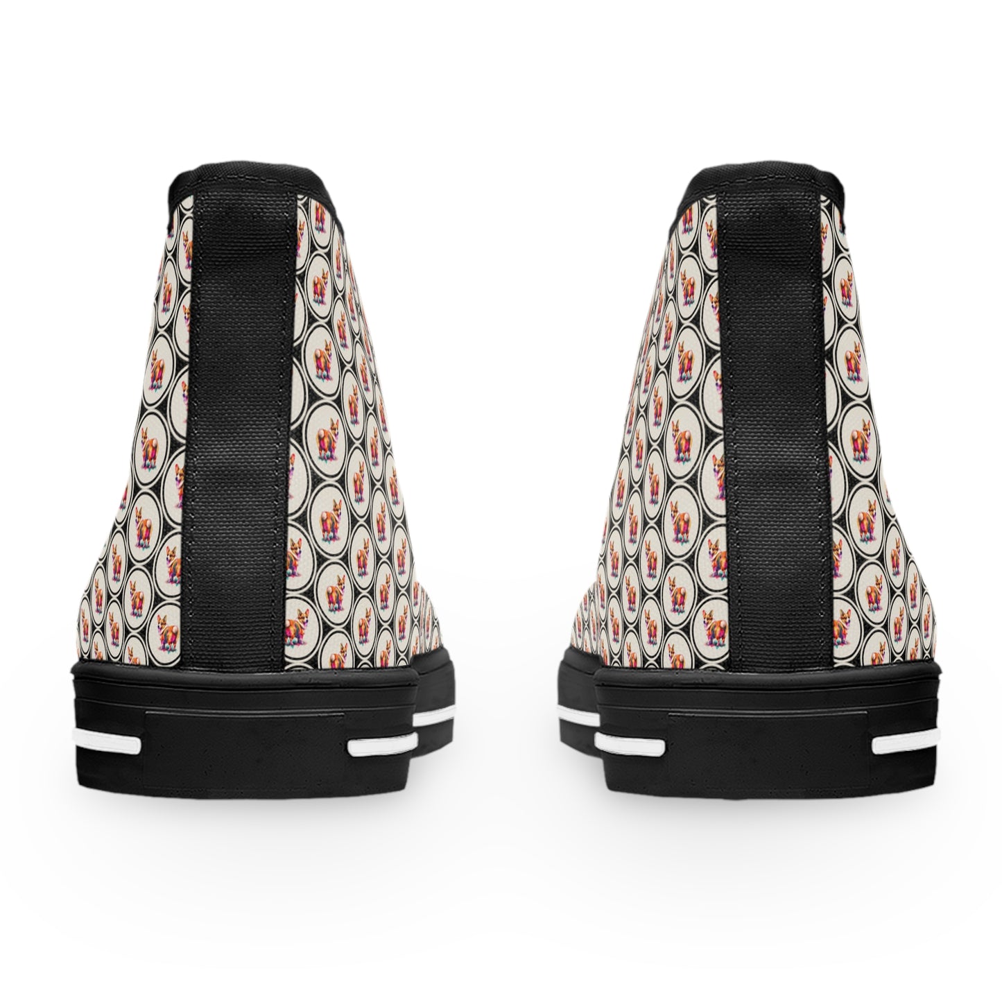 The Observer Mosaic - Women's High Top Sneakers