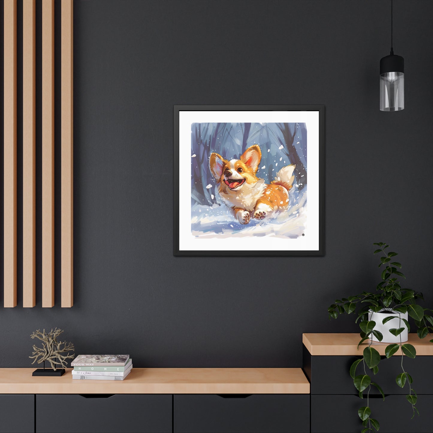 Winter Fun Framed Print