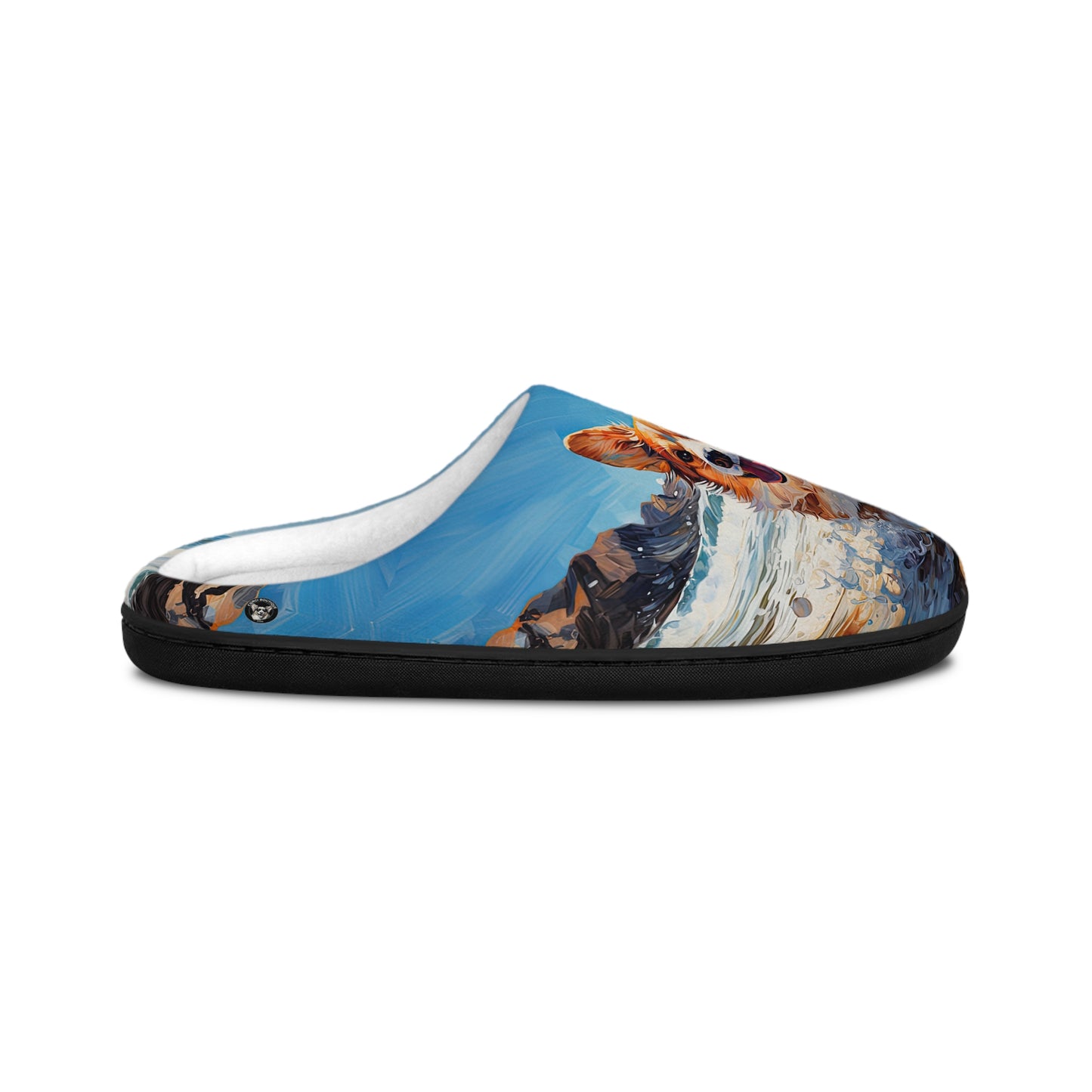 Coastal Corgi Women's Slippers