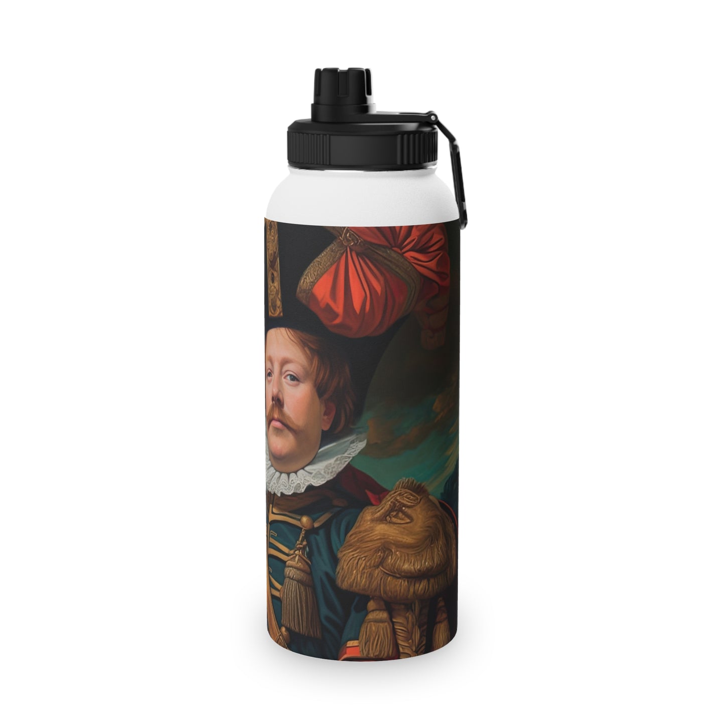 First Royal Corgi - Water Bottle with Sport Lid