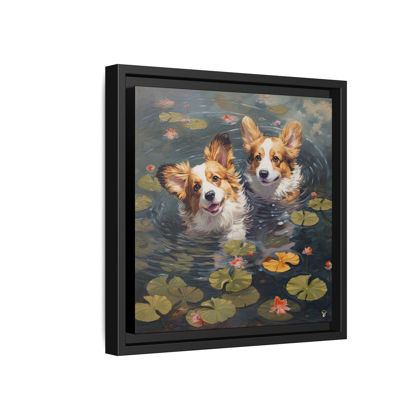 Pond Pups on Canvas