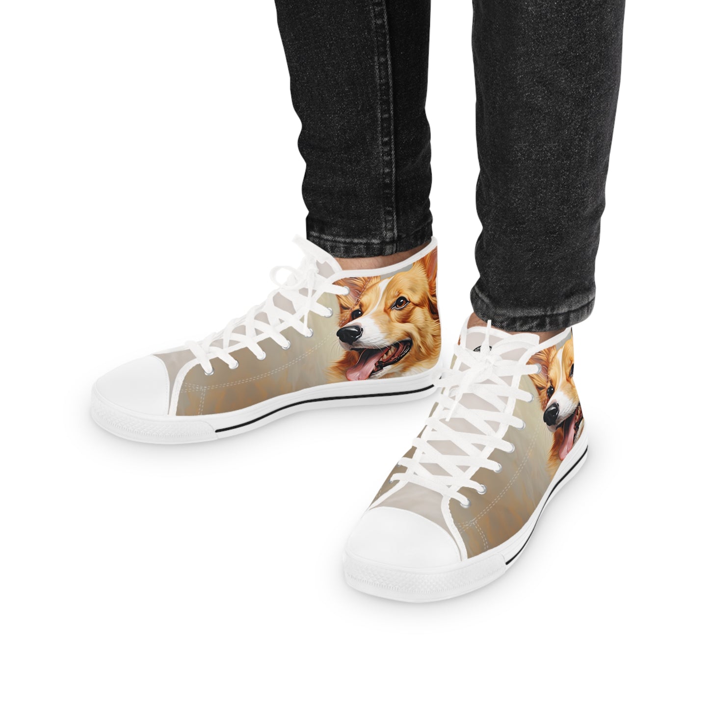 Pembroke Portrait - Men's High Top Sneakers
