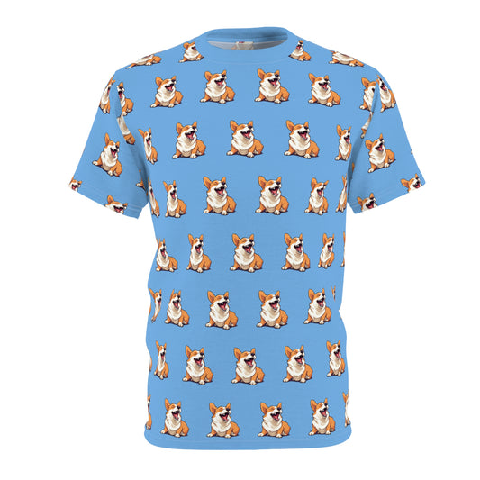T-shirt drôle Corgi gras