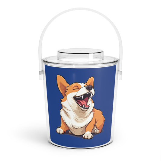 Comical Corgi - Ice Bucket with Tongs