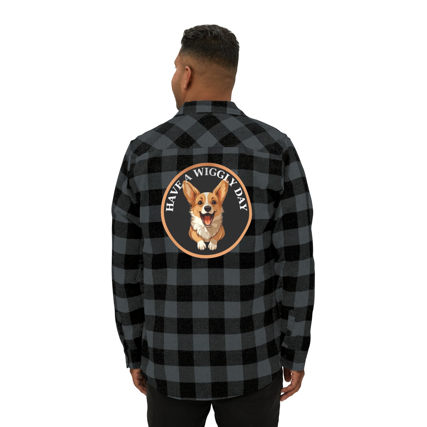 Have a Wiggly Day - Flannel Shirt