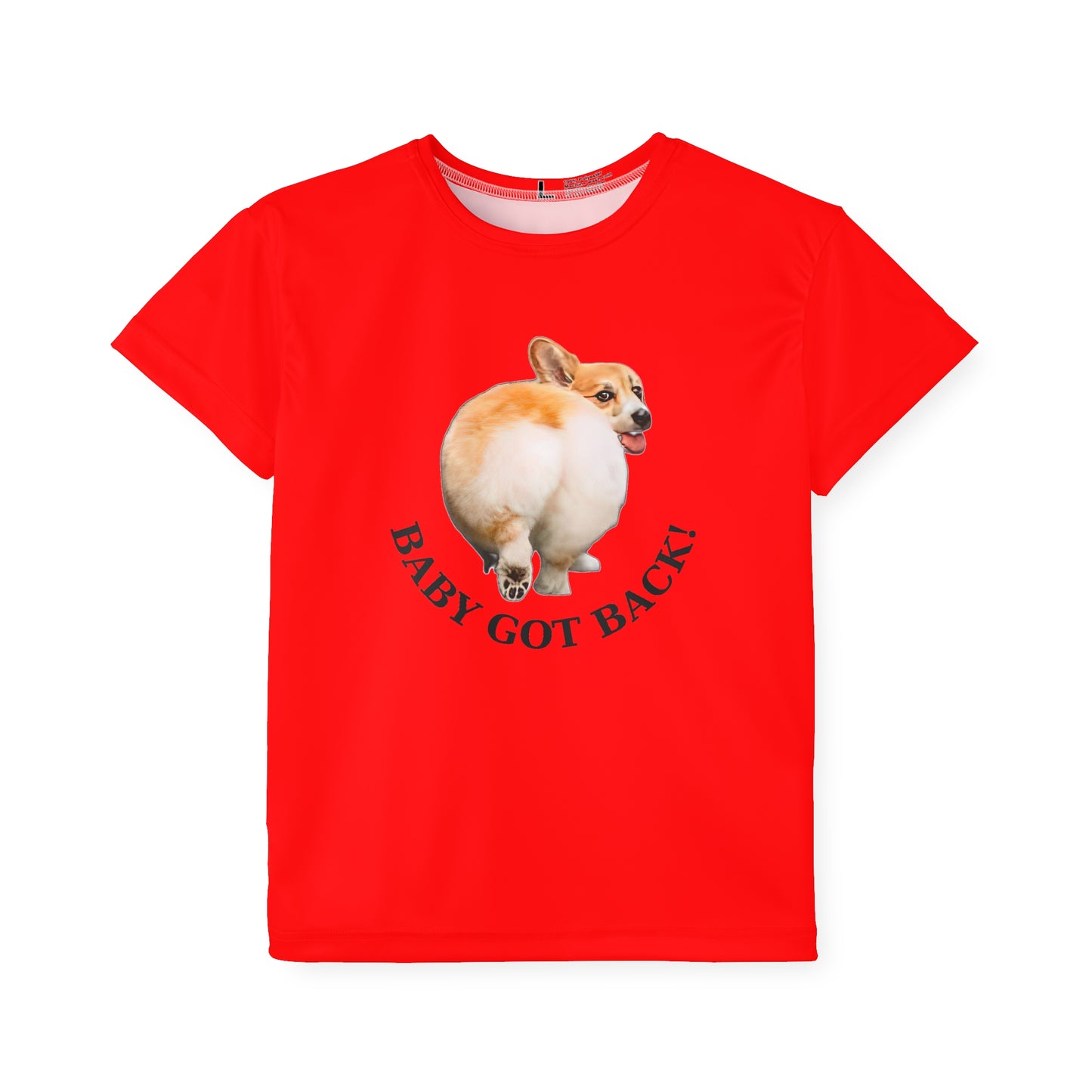 Baby Got Back Kid's Sports Tee