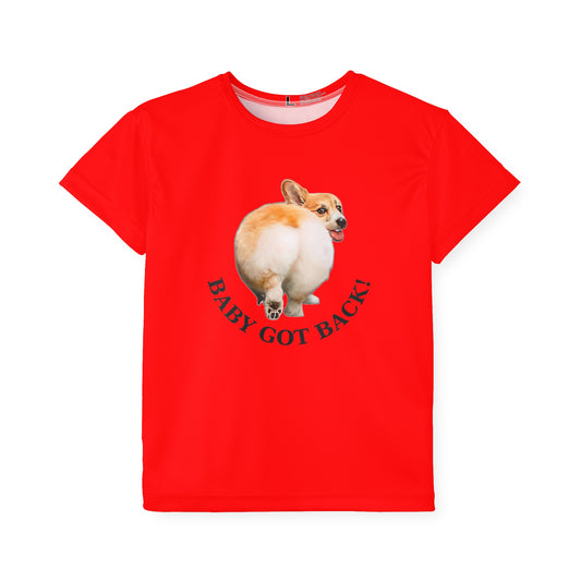Baby Got Back Kid's Sports Tee