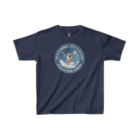 Super Corgi - Kids Heavy Cotton Tee