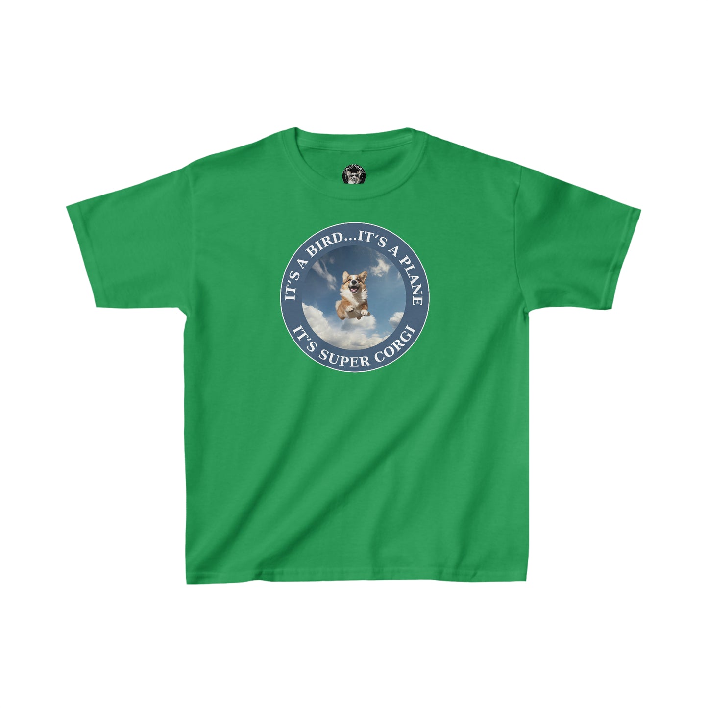 Super Corgi - Kids Heavy Cotton Tee
