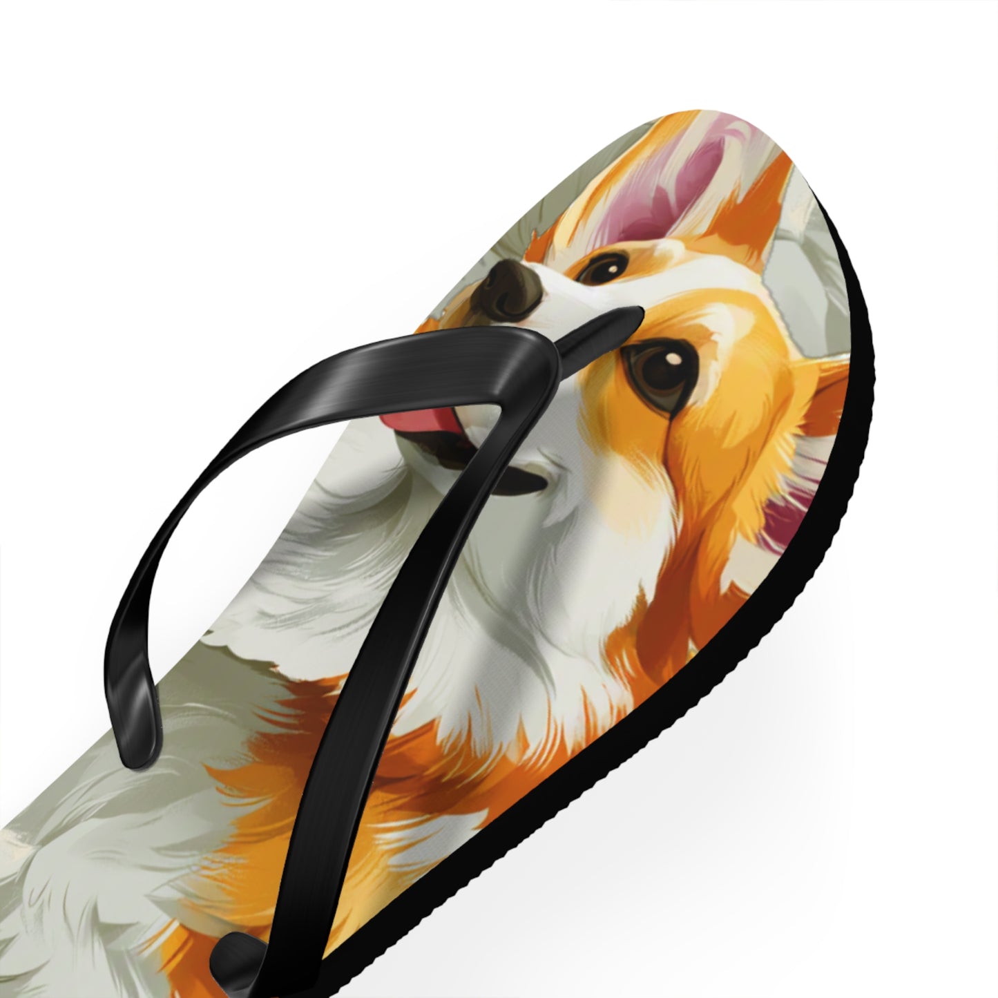 Classic Corgi Flip-Flops