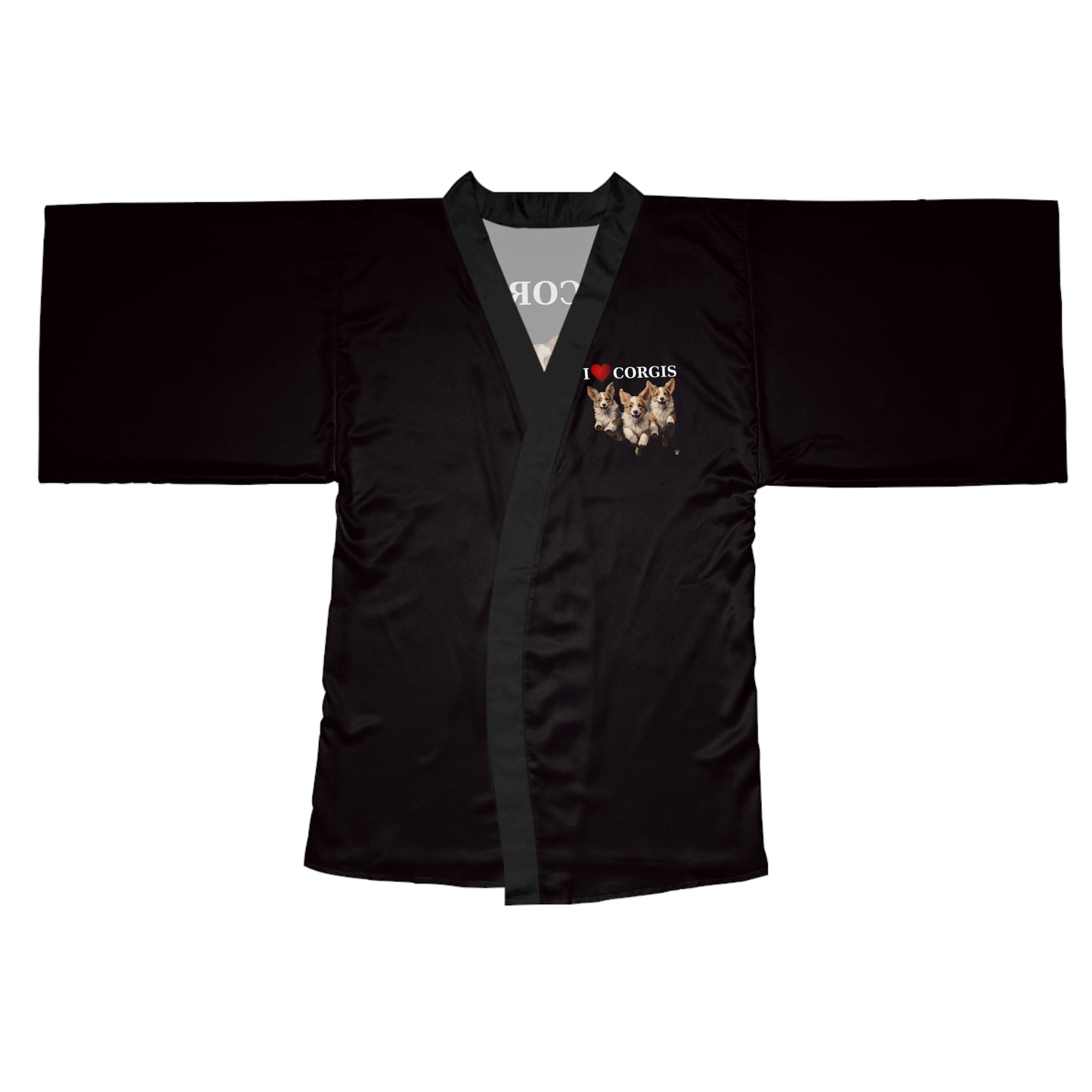 I Heart Corgis Kimono Robe