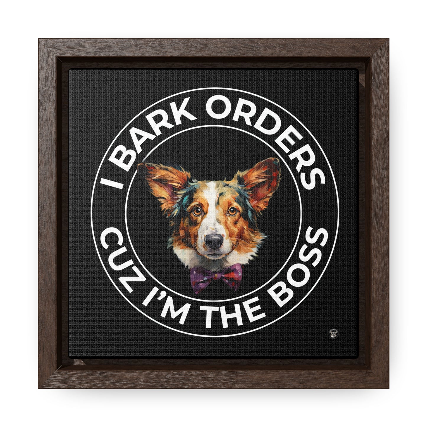The Boss - Framed on Canvas