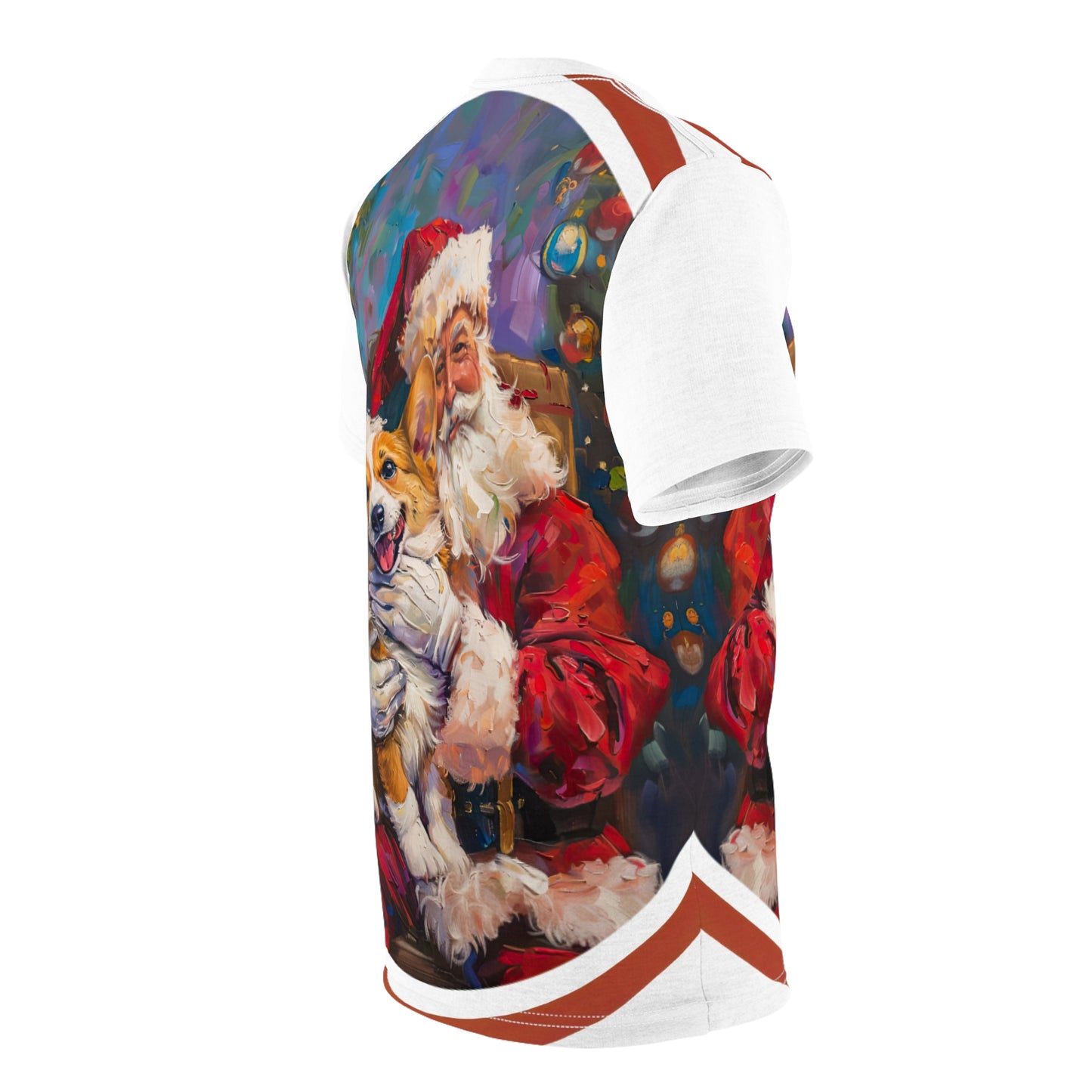 T-shirt Corgi de Noël audacieux