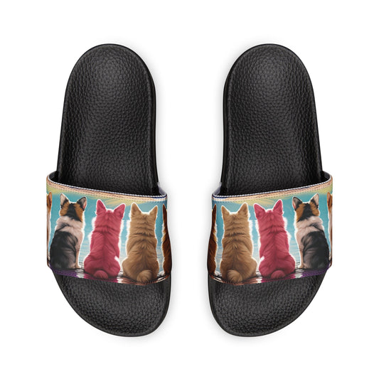 Corgi Lake - Women's Slide Sandals