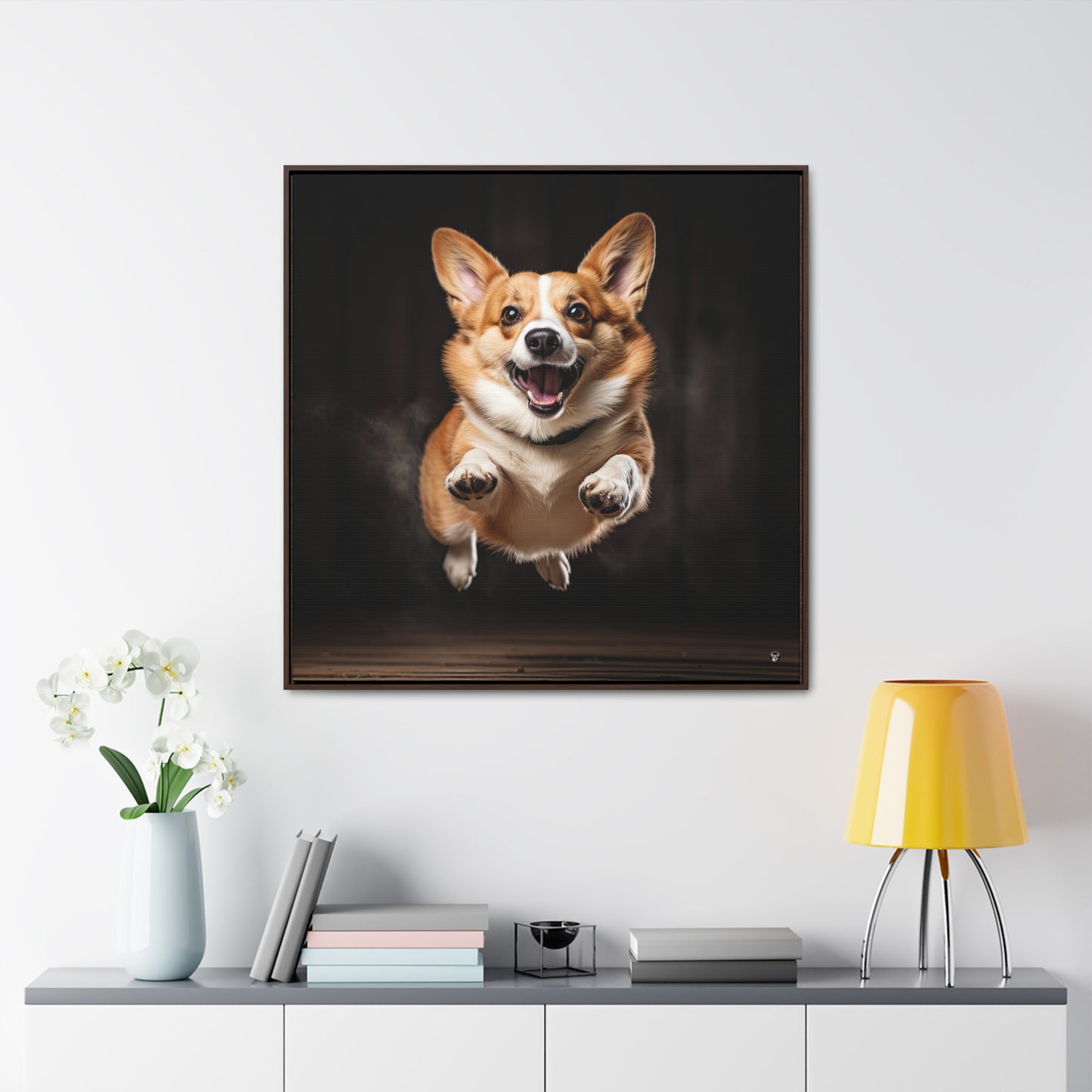 The Greeter - Framed on Canvas